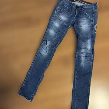 지스타 로우 3D 데님 청바지