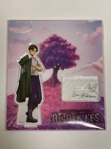 진격의 거인 리바이 아크릴 스탠드 어택 페스티벌