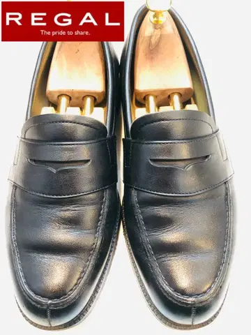 새상품급 정가 28,400엔! 리갈 REGAL 로퍼 눈길 대응 25.5