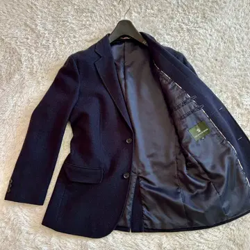 미사용 THE SCOTCH HOUSE 울 부클레 테일러드 자켓