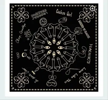 [ 미개봉 새상품 ] 후지이 카제 prema 반다나 블랙