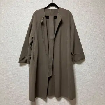 L'ANTRE AMONT 롱 코트 38 베이지