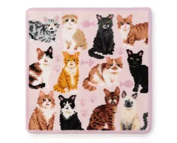 [ 새상품 ] 페이 손수건 랩핑 있음 쇼핑백 포함 마이 큐트 키튼