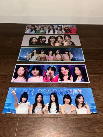 LE SSERAFIM 응원 보드 세트