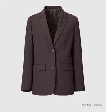 UNIQLO 브라운 테일러드 자켓 S