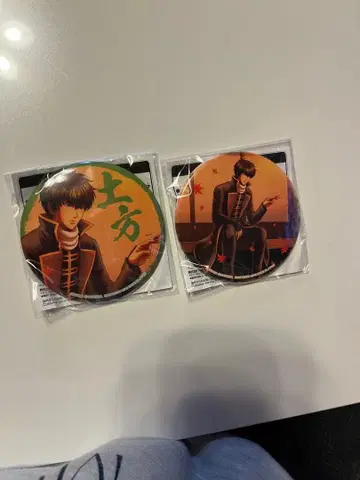 은혼 캔 배지 물드는 사무라이 히지카타