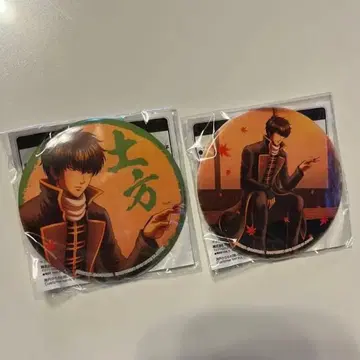 은혼 캔 배지 물드는 사무라이 히지카타