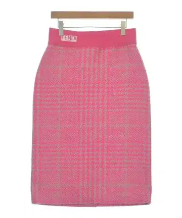 펜디 롱 맥시 길이 스커트 여성용