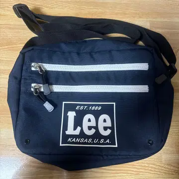 Lee 네이비 숄더백