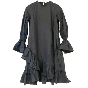 미사용급! ne Quittez pas  프릴 원피스 블랙 M