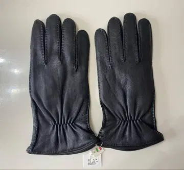 새상품 이탈리아제 남성용 장갑 램 가죽 안감 캐시미어