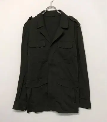 semantic design 네오 그런지 락 구제 의류 밀리터리 자켓