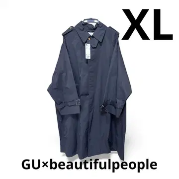 미사용 새상품 XL GU x Beautiful People 트렌치코트