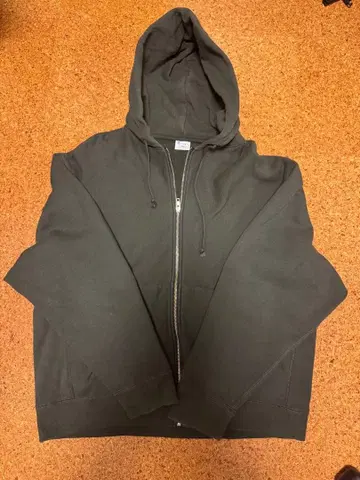 Champion Reverse Weave 후드티 다크 그레이