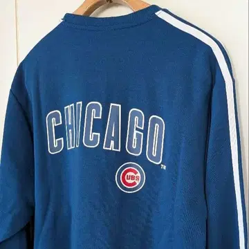 새상품 MLB 시카고 컵스 트레이닝복 L 맨투맨 블루