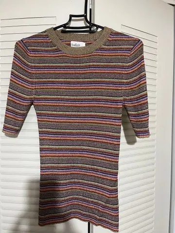 ba&sh 멀티 컬러 라메 니트