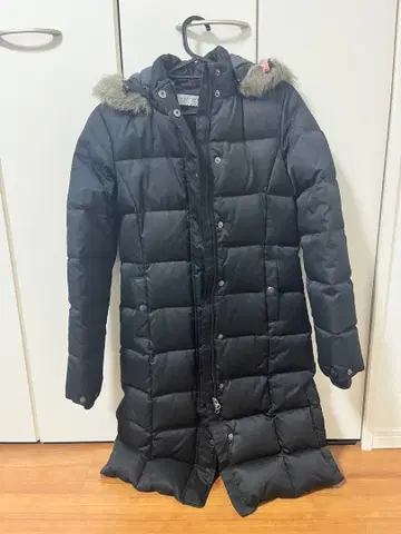 조르다노 여성용 롱 다운 코트 S 사이즈