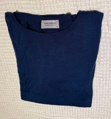 JOHN SMEDLEY 네이비 [ M ] 크루넥 스웨터