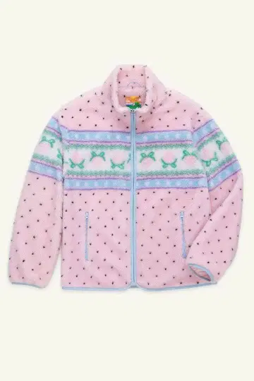 strawberry western Sherpa Jacket
