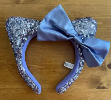 USJ 키티 머리띠 스팽글 보라색