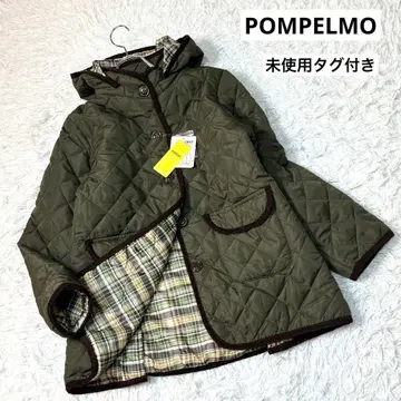 택 포함 POMPELMO 2way 충전솜 후드 부착 퀼팅 자켓 L
