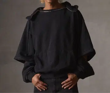 GRANCY HeavyWeight ZipDesign 후디 블랙