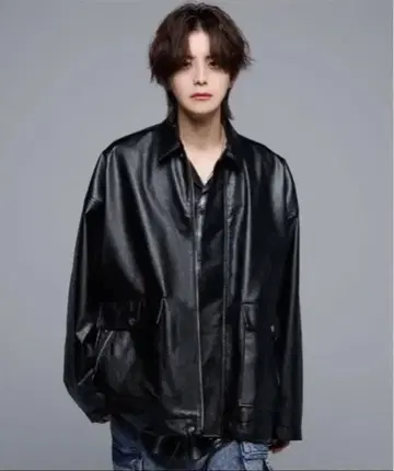 밀리터리 플라이트 지퍼 블루종