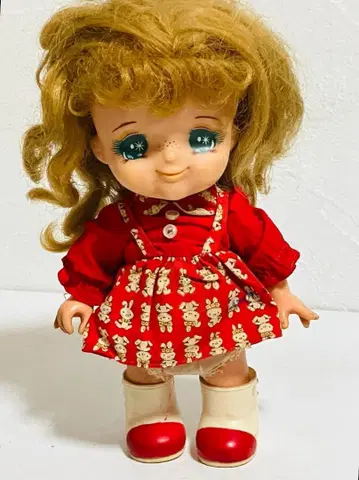 캔디 캔디 소프트 비닐 인형 포피 미즈키 쿄코 이가라시 유미코