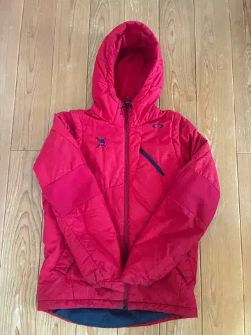 오클리 스컬 OAKLEY 2way 다운 자켓 레드