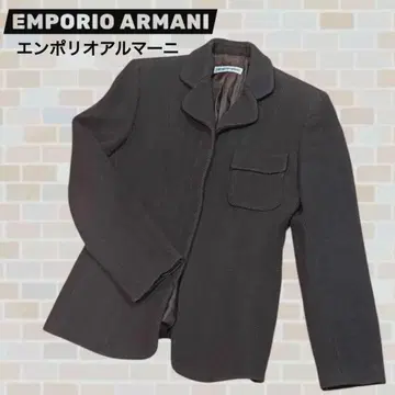 [ 컨디션 최상 ] 초특가 지퍼 자켓 엠포리오 아르마니 헤링본 M