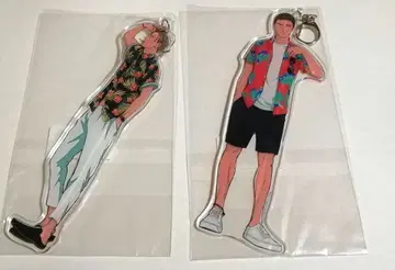 요네다 코우 지저귀는 새는 날개치지 않아 빅 아크릴 키링 하와이안