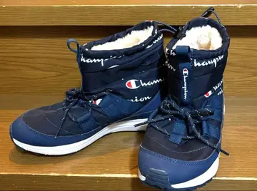 Champion 네이비 부츠 퍼 포함