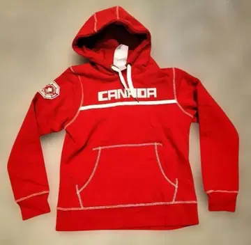 캐나다 올림픽 팀 후드티 HBC 여성용 S 속기모 00년대