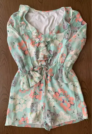 GRACE CONTINENTAL 플라워 프린트 올인원