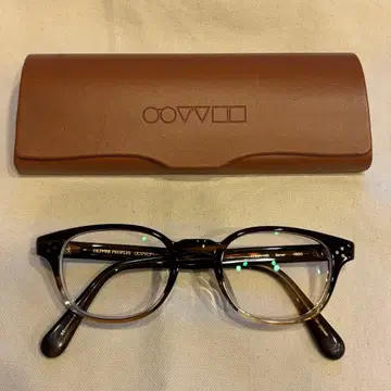 OLIVER PEOPLES Sarver 안경 브라운