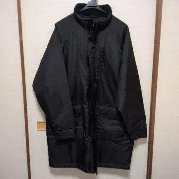 UNIQLO 블랙 벤치 코트 XL 남성용