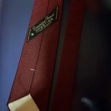 도미니크 프랑스 프레스티지 넥타이 버건디