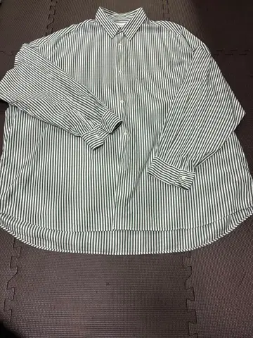 그라프 페이퍼 오버 사이즈 레귤러 카라 셔츠 24SS 사이즈 2