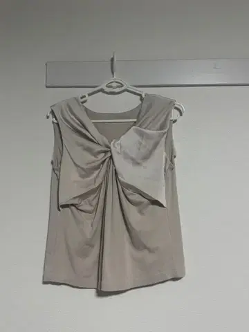 Twisted Silkette Jersey Top