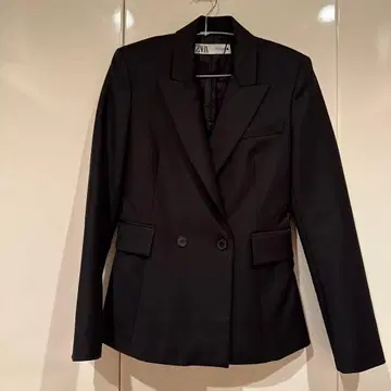 ZARA 블랙 테일러드 자켓 XS