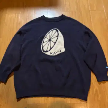 KAVU 니트 레몬 L