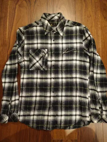 나노 유니버스 체크 셔츠