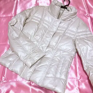 벨메종 숏 다운 자켓 자전거 다운 자켓 베이지 센슈카이