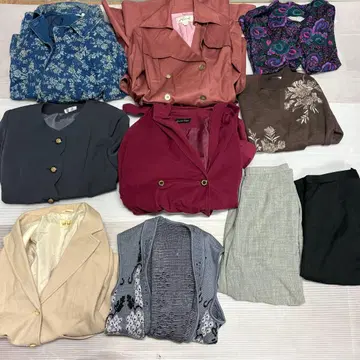 F 사이즈, L 사이즈 이상 빅 사이즈 여성용, 미세스용 멋내기 옷