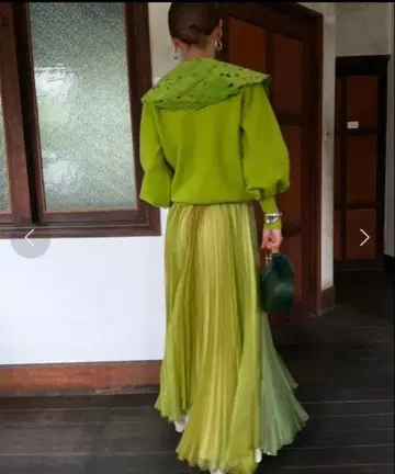 Ameri UND 2WAY SHEER CHAMBRAY SKIRT