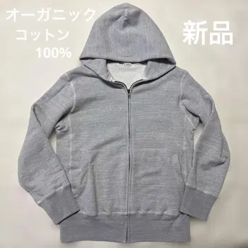 새상품 MADE IN EARTH. 후드티 오가닉 코튼 그레이 M