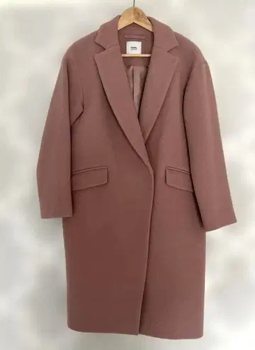 [ TONAL ] 토날 롱 코트 핑크 38 M 사이즈