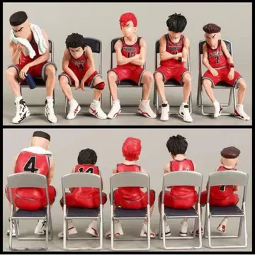 슬램덩크 피규어 5개 세트 의자 포함