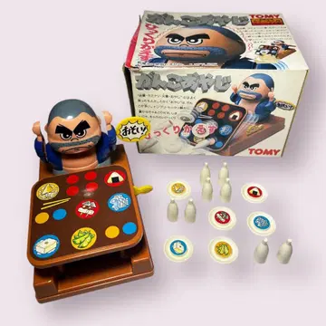 [ 희귀 당시물 ] TOMY 간코 오야지 챠부다이 가에시 레트로 완구