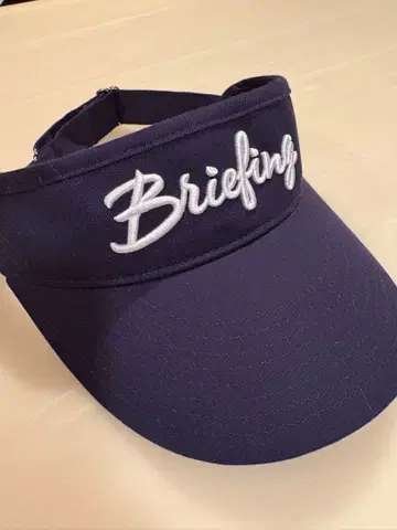 새상품급 브리핑 네이비 선바이저 프리 사이즈